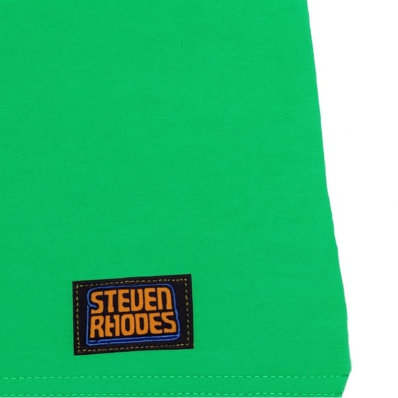 Steven Rhodes Let's Make Brownies Men's Size Large Green 420 T-Shirt Pop Culture - Picture 3 of 3